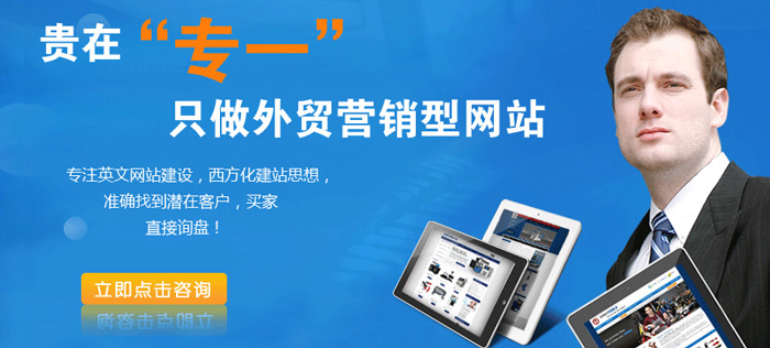 外貿(mào)企業(yè)營銷型網(wǎng)站建設